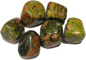 หินอาเกตยูนาไคต์แบบขัดเงา หินธรรมชาติขายส่ง หินขัดเงาสำหรับขาย คริสตัลอาเกต จากบริษัทอมาเยรา คริสตัลส์ เอ็กซ์พอร์ตส์ อินเดีย - Product Image 2