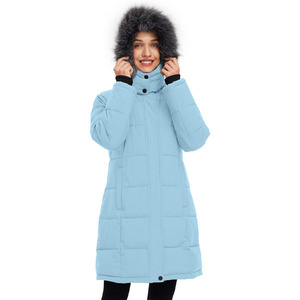 Chaqueta de Invierno Acolchada para Mujer, Moderna y a la Moda, de Tela Tejida Transpirable, Resistente al Viento, Aislante y de Secado Rápido - Product Image 4