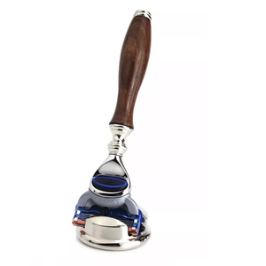 Maquinilla de Afeitar de Triple Hoja para Hombre con Mango de Madera Ecológico para Afeitar la Cara y el Cuerpo - Product Image 6