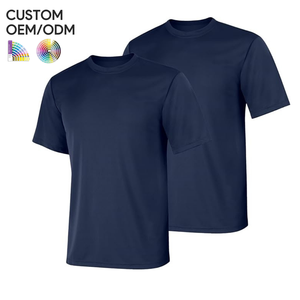 T-shirt en jersey tricoté 100 % coton biologique pour homme – Prise en charge OEM/ODM – Doux, respirant, anti-plis, manches courtes, décontracté, écologique - Product Image 1