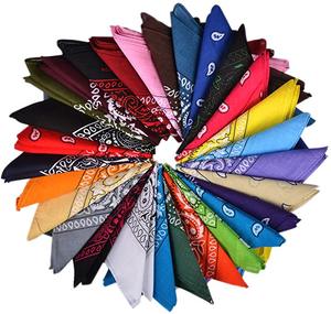Bandana Cowboy Paisley 100% Coton de Qualité Supérieure, Foulard Multifonctionnel pour Hommes et Femmes – Vente en Gros - Product Image 4