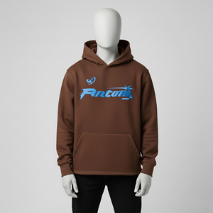 French Terry Washed Breathable Custom Mens Oversized 100% Cotton High Quality Blank Drop Shoulder Pullover Hoodie - Product Image 4