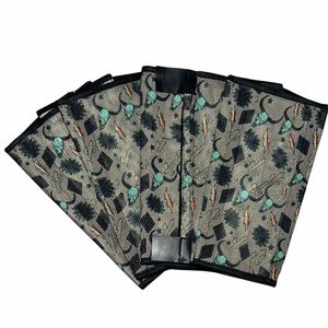 Best Quality Lightweight Breathable Mesh Horse Fly <b>Boots</b> Protective Leg <b>Cover</b> Grey Patterned Design Non Slip Fit - Product Image 1