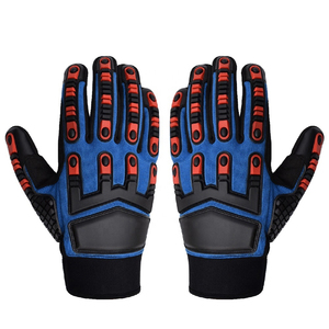 Wholesale Leather Mechanical Work <b>Gloves</b> Impact Protection Anti-Abrasion Eco-Friendly Safety <b>Gloves</b> <b>for</b> <b>Men</b>-Daily Industrial Use - Product Image 1