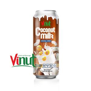 490ml Vinut enlatado Agua de coco Diseña tus distribuidores de etiquetas 1 en Vietnam - Product Image 2
