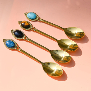 Cuillère doseuse en acier inoxydable pour café, outil de cuisine, cuillère en métal durable pour grains de café, thé, sucre, épices, pâtisserie, cuisine - Product Image 1