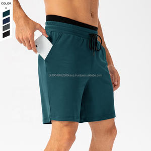 Short de sport élastique à quatre côtés pour homme Short de fitness décontracté à séchage rapide et à double épaisseur Coupe ample Basketball XL Spandex - Product Image 4