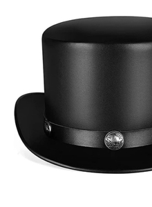 Chapeau de cowboy vintage en cuir véritable, style western, pour ranch, rodéo, équitation, extérieur, mode, à large bord, fait main, qualité supérieure - Product Image 4