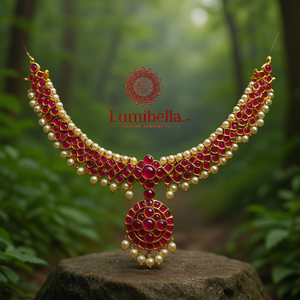 Ruby Kemp Dance Choker Fashion Jewelry Set - Product Image 3