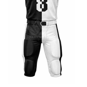 Uniforme de football américain Dynamic Team, tissu respirant, coutures solides et design résistant à la décoloration pour les matchs réguliers et les tournois. - Product Image 5