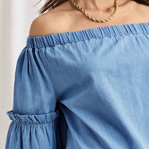เสื้อสเวตเชิ้ตผู้หญิงแบบไหล่ตก ทรงโอเวอร์ไซส์ แขนยาว สวมใส่สบาย ทรงหลวม เนื้อผ้านุ่ม แฟชั่นทันสมัย สไตล์สตรีทแวร์ - Product Image 6