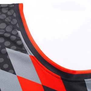 Breathable High Quality Training Wear Custom Men's Basketball Uniform <b>Sets</b> Low Moq Custom Team Sleeveless Basketball Uniform - Product Image 2