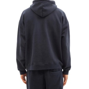 Sudadera con Capucha Extra Grande para Hombre, de Forro Polar, Color Sólido, Estilo Casual Urbano, con Bolsillo, Transpirable, de Algodón Tejido - Product Image 2