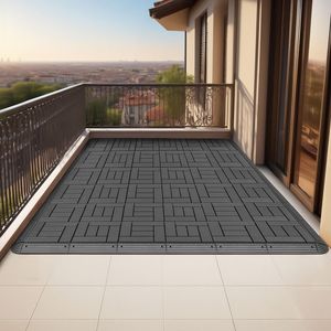 Dark Gray 60-Edge Sealing Strips and 4-Corners for Splicing Plastic Floors <b>Flooring</b> <b>Accessories</b> - Product Image 2