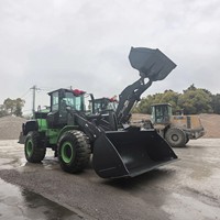 XC958-HEV Wheel Loader Hybrid 5.8 Ton Beban Terukur, Pemuat Depan Tugas Berat, Motor Hemat Energi, Sistem Hidrolik Penuh