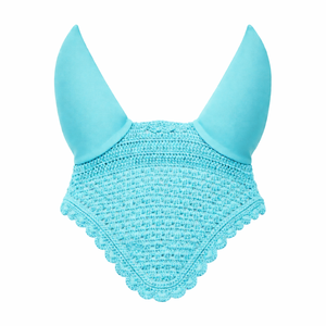 Gorro de malla para orejas de caballo, gorro de ganchillo insonorizado para equitación, equipo ecuestre - Product Image 1