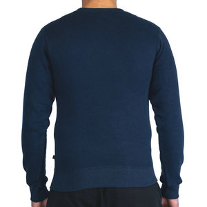 Sudaderas Lisas Sin Logotipo Unisex de Alta Calidad, Cuello Redondo, Manga Larga/Corta, Corte Regular, Felpa de Algodón, Color Negro - Product Image 6