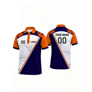 Custom Polo <b>Shirt</b>, Name Number Logo Printable, Lightweight Quick-Dry Moisture-Wicking Athletic Top, Suitable for Cricket Footbal - Product Image 6