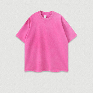 T-shirt Homme Décontracté Coupe Ample Qualité Supérieure Séchage Rapide Logo Personnalisé Noir Vert Multicolore Respirant Effet Délavé OEM - Product Image 3
