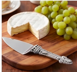 Stainless Steel <b>Cake</b> Knife With Ornate Design Handle Premium Flatware For Elegant <b>Cake</b> Serving Use And <b>Wedding</b> Use - Product Image 5