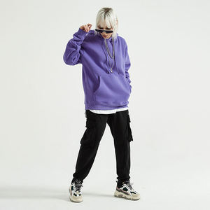 Sweat-shirt de créateur en molleton bouclette avec capuche à quart de zip, doublure satinée polyester/coton, logo brodé personnalisé, collection automne - Product Image 2