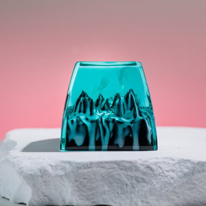 Keycaps Mystiques Anime, Keycaps Artisanaux Personnalisés, Keycaps Anime Mignons, Keycaps Verts, Ensemble de Keycaps, Keycaps en Résine - Product Image 1