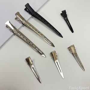 Pinces à cheveux en métal personnalisées avec logo d'entreprise et pinces à cheveux promotionnelles en fer pour filles, outil de maquillage - Product Image 4