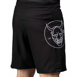 Men's <b>Black</b> <b>Board</b> Shorts With White Dragon Print Quick Dry Elastic Waist Mid Rise Casual Sport Shorts - Product Image 6