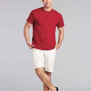 เสื้อยืดแฟชั่นคุณภาพสูง 100% ผ้าฝ้ายพรีเมียม สกรีนลายได้ตามสั่ง เสื้อยืดเปล่าสำหรับผู้ชาย - Product Image 4