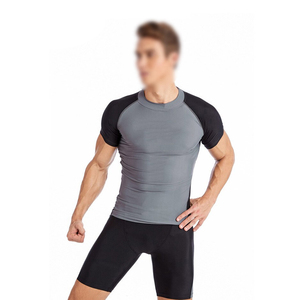 T-shirts de compression à manches courtes personnalisés MMA BJJ – Nouveauté du meilleur fournisseur – Qualité supérieure pour hommes – Vêtements d'entraînement fitness – Rashguard - Product Image 1