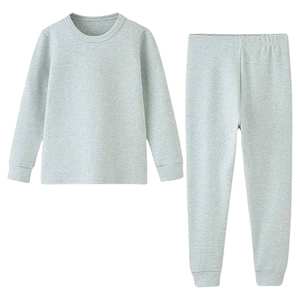 Ensemble de pyjama unisexe en coton respirant, écologique, doux, vêtements de nuit pour enfants, qualité supérieure, fabricant pour la vente en gros - Product Image 1