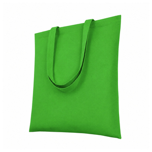 Sacs cadeaux pour courses, pour adultes, avec logo et couleur personnalisés, fabricant et fournisseur, longue poignée et tissu en coton - Product Image 1