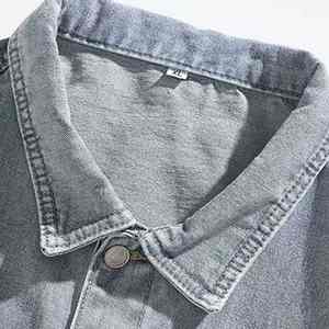 Chaqueta Vaquera de Invierno para Hombre, Estilo Vintage, Casual, Resistente al Viento y al Agua, Hecha a Medida, Chaquetas Vaqueras Clásicas - Product Image 4