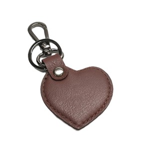 Heart Shape PU Leather Key Ring <b>Car</b> Key Chain Dog <b>Hook</b> Attachment Cute Accessory Pendant Hanging Promotional Gifts Exporter Sale - Product Image 1