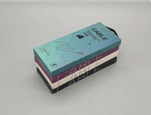 Caja de papel digital para cargador de coche, estuche para cargador de teléfono móvil, caja de papel personalizada para productos de telefonía celular - Product Image 6