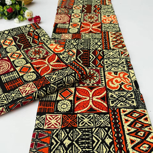 Latest Design 100 Percent Cotton Fabric with Soft Texture African Wax Print for Fashion and Home Decor in Libya - Product Image 1