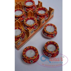 Bougie sans fumée Aakar TC 101 Kanchan Kalash pour la Pooja et la décoration des fêtes - Product Image 3