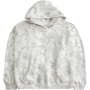Robe Sweatshirt Décontractée Personnalisée pour Femme en Coton/Fibre de Bambou, Écologique, Respirante, Coupe-Vent, Gaufrée, Hiver/Printemps - Product Image 1
