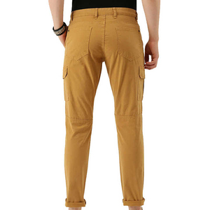 Nouveau pantalon cargo en toile pour homme, coupe slim, taille élastique, respirant, séchage rapide, écologique, confortable, décontracté - Product Image 4