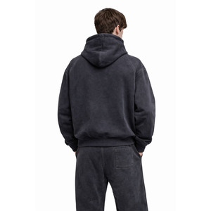 Sweat-shirts à capuche vintage avec rivets pour hommes, en molleton de coton épais, coupe oversize, style streetwear, personnalisation de marque, approvisionnement direct usine - Product Image 3