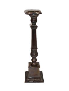 Bougeoir de support de pilier de bougie polonaise brillante chaude de qualité supérieure pour la décoration pilier de bougie fantaisie de luxe de conception classique en aluminium - Product Image 6