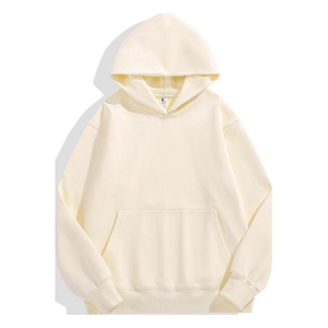Custom 500GSM Heavyweight Fleece Oversized <b>Men</b> Women Unisex Blank Streetwear <b>Pullover</b> Sweatshirt Winter Warm Hoodie - Product Image 2
