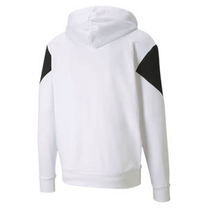 Sweat à capuche coupe ample surdimensionné pour femmes conception d'arc linéaire 80% coton 20% polyester sweat poches 100% coton avant hiver - Product Image 2