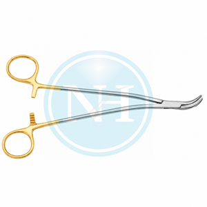 Portaagujas Recto con Insertos de Carburo de Tungsteno Curvados a un Lado, 23 cm (9 Pulgadas), Instrumento Quirúrgico de Alta Precisión para Cirugía Delicada - Product Image 2