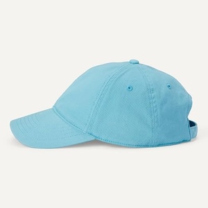 Light Blue 6-Panel Baseball Cap Adjustable Fitted Unisex Cotton Casual <b>Hat</b> Spring <b>Summer</b> Style - Product Image 5