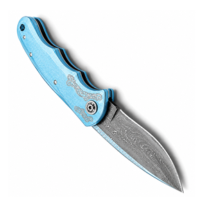 Couteau à lame fixe artisanal SHARP POINT TRADES Sheepsfoot, bord droit, manche en cuir, qualité industrielle, épaisseur 0,5 mm, garantie 3 ans - Product Image 5