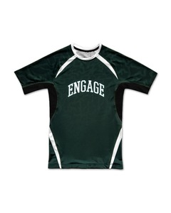 Camiseta Deportiva de Manga Corta para Hombre y Mujer, Ligera, Impermeable, Elástica, de Secado Rápido y Transpirable, Marca Engage MMA BJJ - Product Image 1