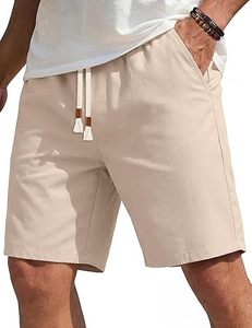 Men's Premium 100% Cotton <b>Stretch</b> Chino <b>Shorts</b> Casual Summer Wear Smart Casual Custom Logo <b>Golf</b> <b>Shorts</b> Breathable Drawstring - Product Image 1