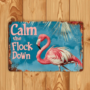 CIFbuy Targa Vintage Retrò in Alluminio 8x12 Pollici Stile Fattoria con Scritte TikTok e per Servizio Ritiro Temu - Product Image 2