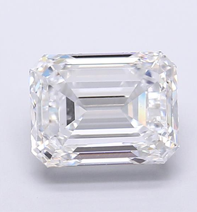 Diamante Cultivado en Laboratorio con Certificación IGI, Corte Esmeralda de 4.18 CT, Color D, Claridad VVS1, CVD LG 733535142 ROYAL GEMS para Joyería - Product Image 1